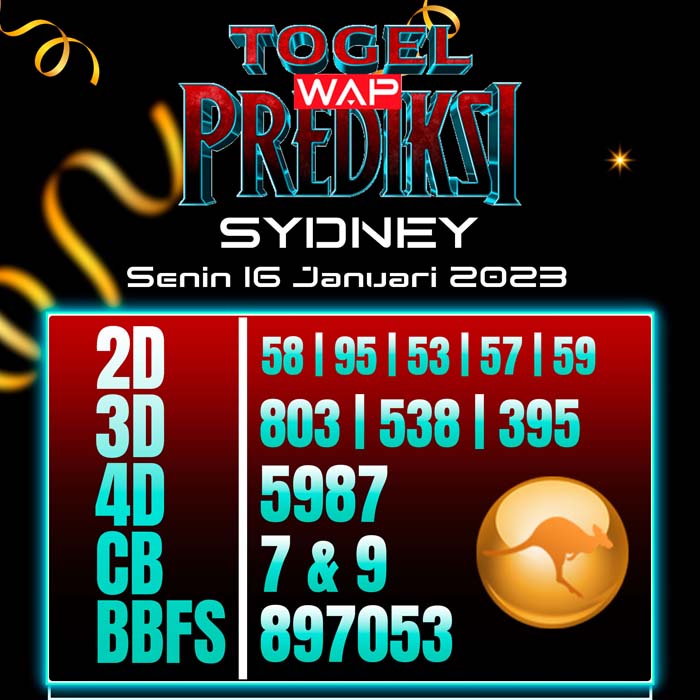PREDIKSI TOGEL SYDNEY 