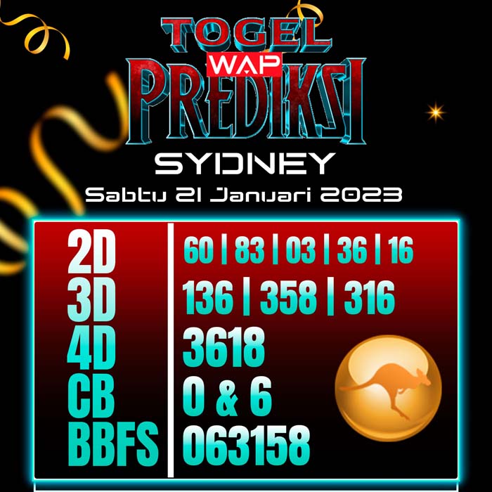 PREDIKSI TOGEL SYDNEY 