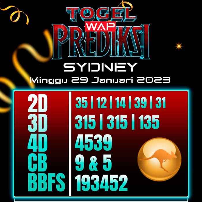 PREDIKSI TOGEL SYDNEY