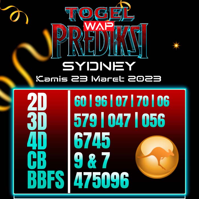 PREDIKSI TOGEL SYDNEY