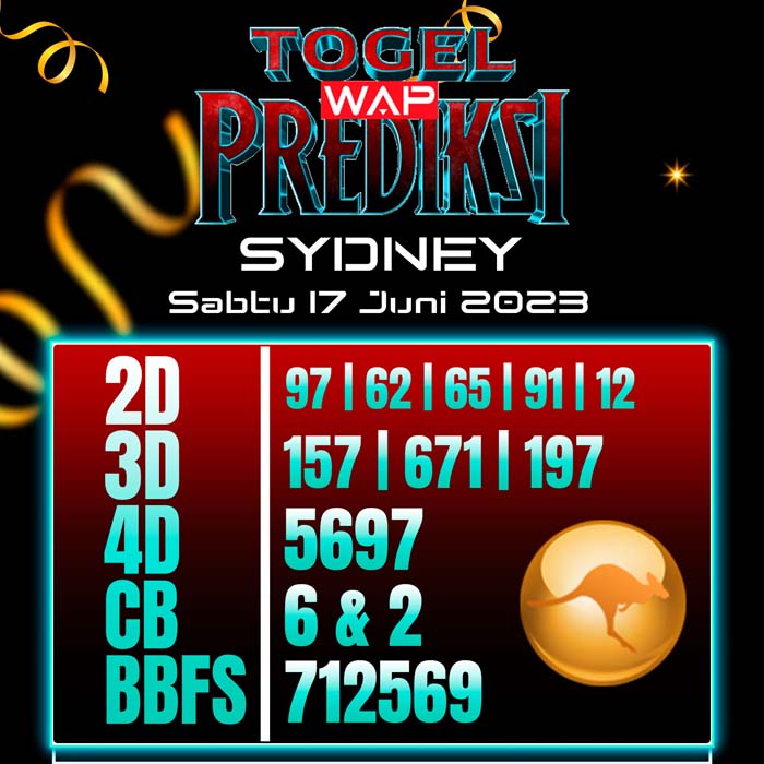 PREDIKSI TOGEL SYDNEY