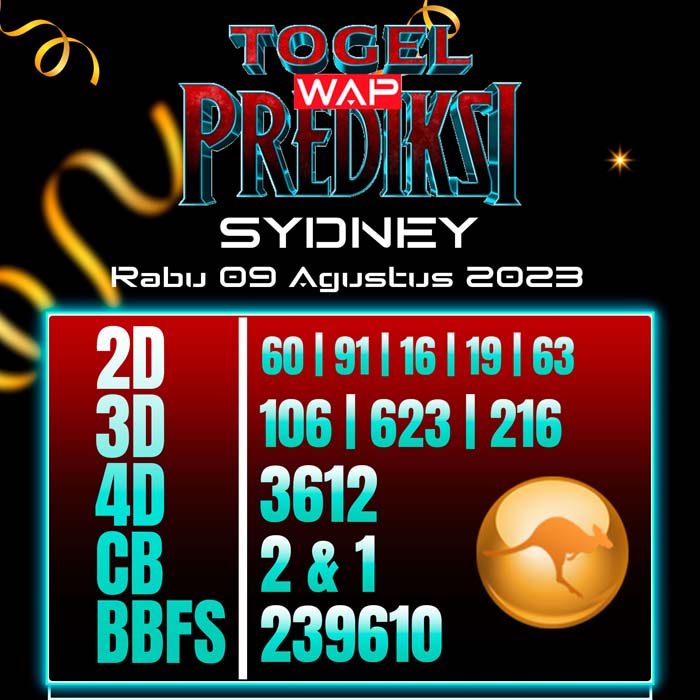 PREDIKSI TOGEL SYDNEY