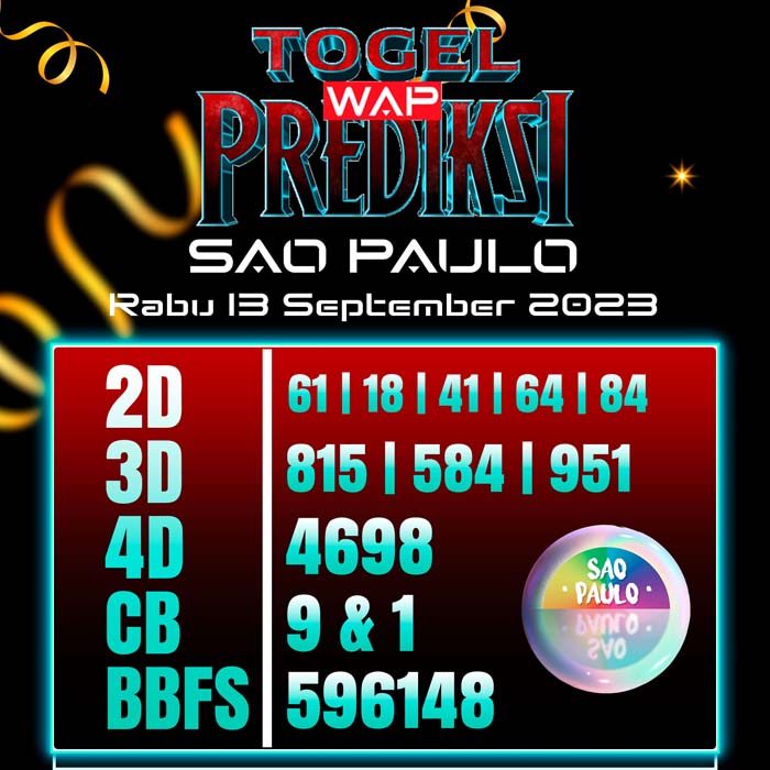 PREDIKSI TOGEL SAO PAULO