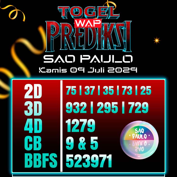 PREDIKSI TOGEL SAO PAULO