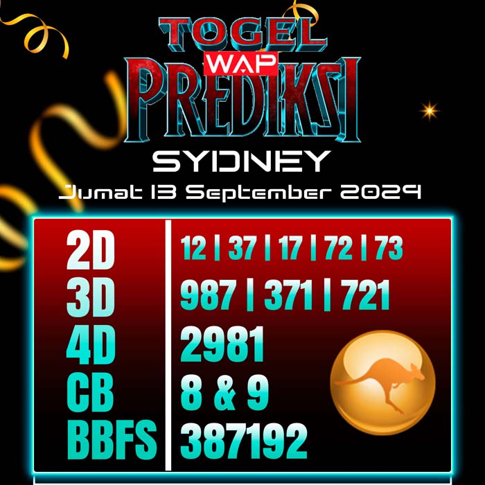 PREDIKSI TOGEL SYDNEY