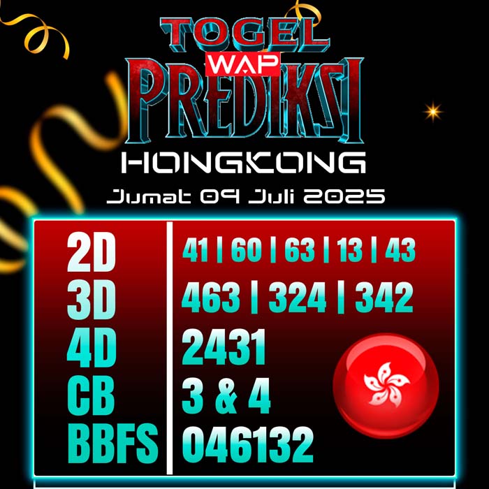PREDIKSI TOGEL HONGKONG