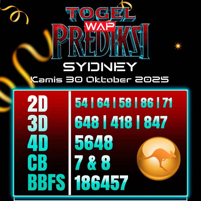 PREDIKSI TOGEL SYDNEY